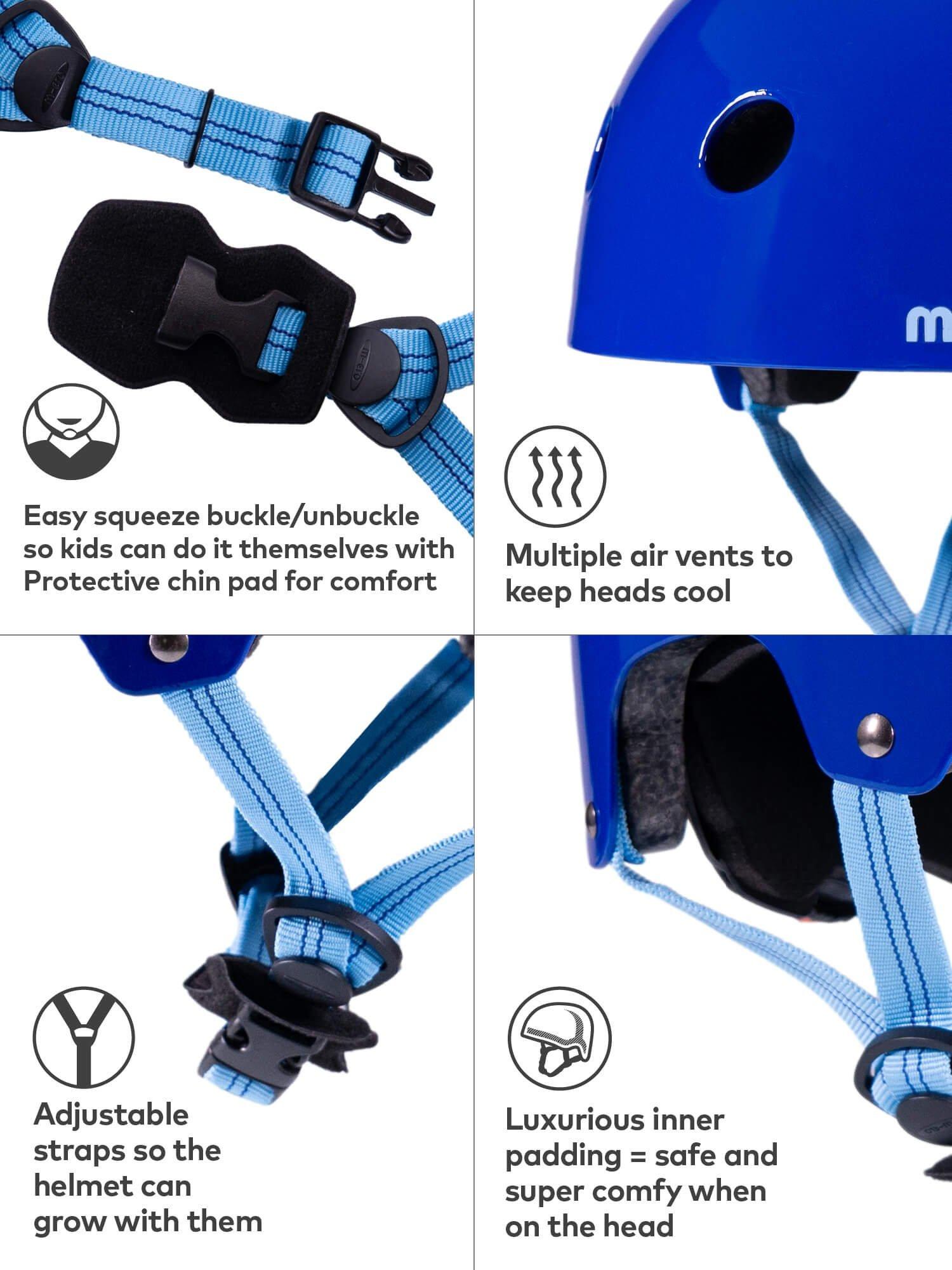 Micro Scooter Bike Scooter Kids Safety Helmet XS
