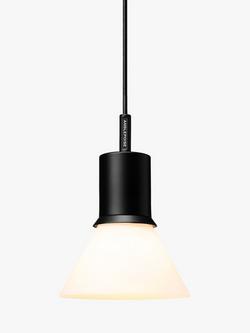 Anglepoise Type 80 Ceiling Light, Matte Black, White White