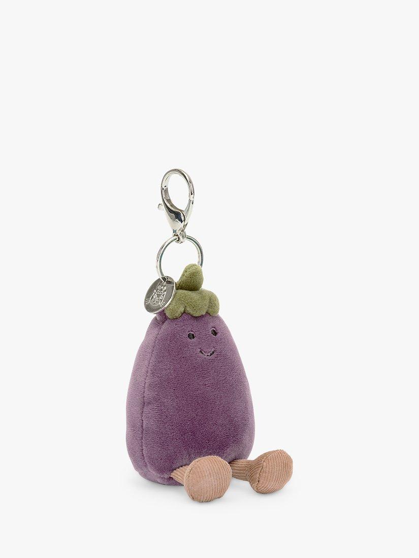 Jellycat Vivacious Vegetable Aubergine Bag Charm