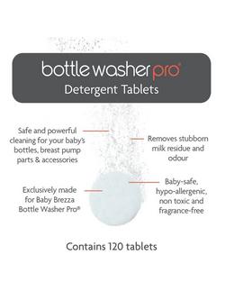Baby Brezza Bottle Washer Pro Detergent Tablets, Pack of 120 Tablets - view 2, Neutral