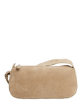 Flattered Tuna Suede Shoulder Bag, Sand