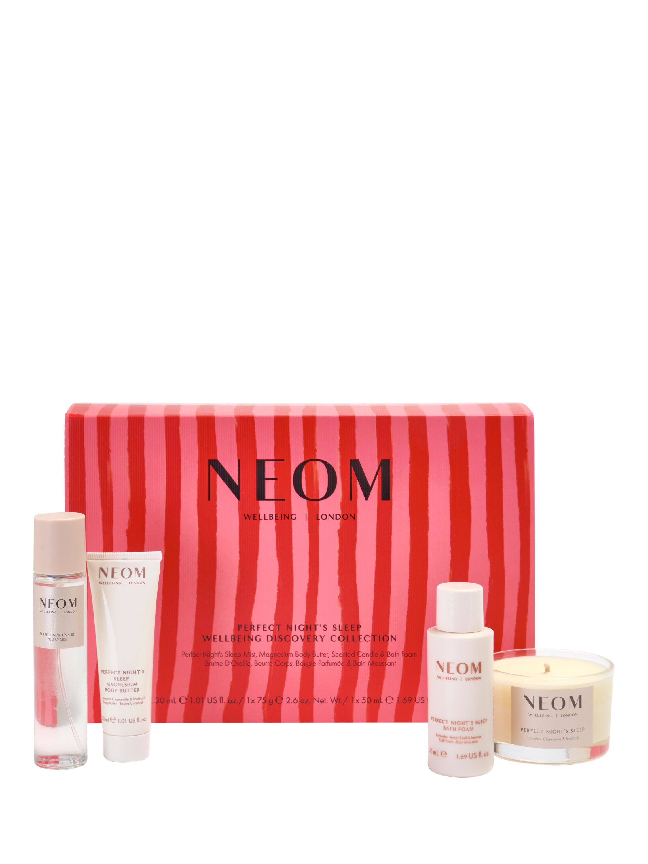 NEOM Wellbeing London Perfect Nights Sleep Wellbeing Discovery Gift Set