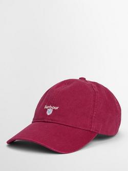 Barbour Cascade Sports Cap, Washed Raspberry, Washed Raspberry