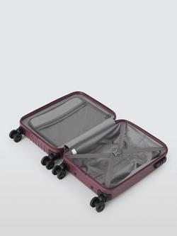 John Lewis Rimini 55cm Cabin Case, Burgundy - view 2, Burgundy