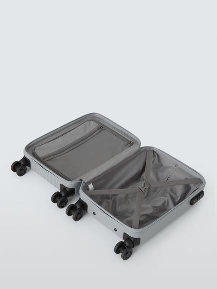 John Lewis Rimini 55cm Cabin Case, Charcoal - view 2, Charcoal