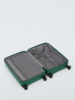 John Lewis Rimini 79cm Large Suitcase, Dark Green - view 2, Dark Green