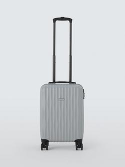 John Lewis Rimini 66cm Medium Suitcase, Charcoal, Charcoal