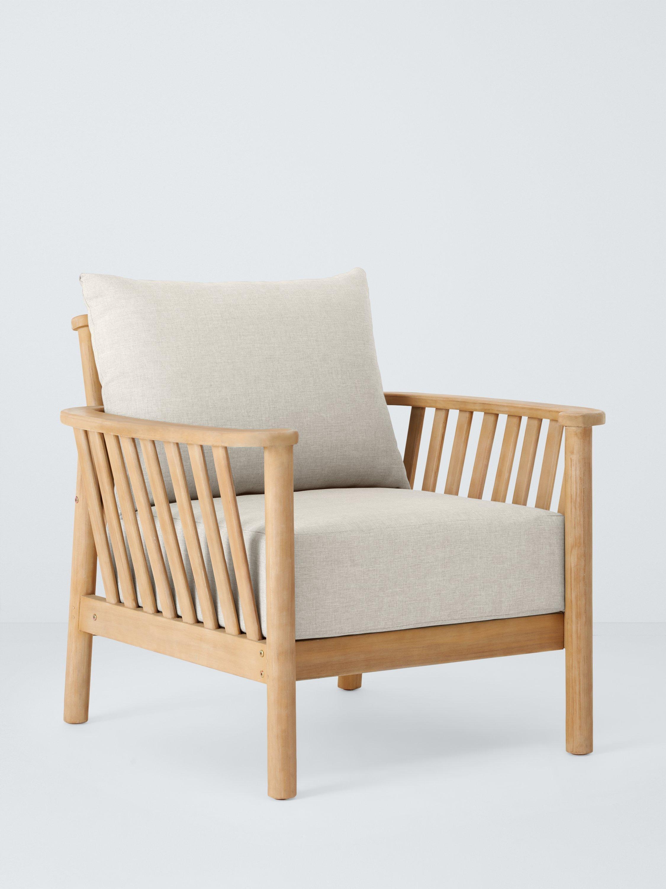 John Lewis Boardwalk Garden Lounge Chair, FSC-Certified (Acacia Wood), Natural