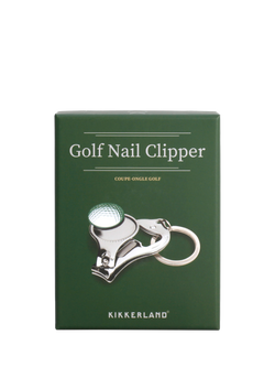 Kikkerland Golf 4-in-1 Nail Clipper, Multi, Multi