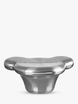 Le Creuset Bear Shape Stainless Steel Knob for Cast Iron Casserole - view 2, Stainless Steel