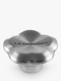 Le Creuset Flower Shape Stainless Steel Knob for Cast Iron Casserole, Stainless Steel