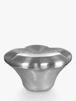 Le Creuset Flower Shape Stainless Steel Knob for Cast Iron Casserole - view 2, Stainless Steel