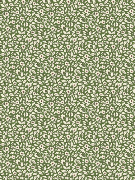 Joules Ditsy Floral Print, Green, Green