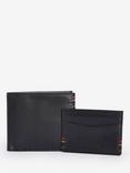 Barbour Cairnwell Wallet & Cardholder Gift Set, Black