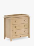 Boori 3 Drawer Chest and Changing Tray, Almond