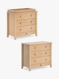 Boori 3 Drawer Chest and Changing Tray, Almond