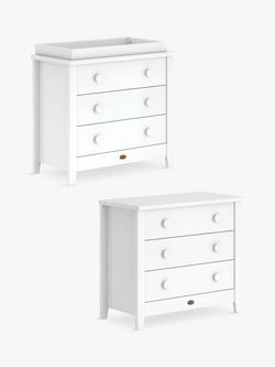 Boori 3 Drawer Chest and Changing Tray - view 2, White