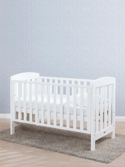Boori Alice 2 Piece Room Set (Alice Cotbed & 3 Drawer Chest & Changing Tray) - view 2, White