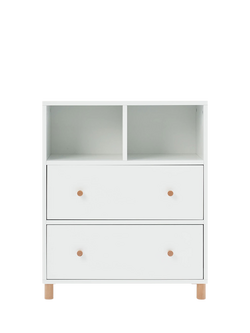 Great Little Trading Co Bloomsbury Sideboard Drawer Unit, White, White