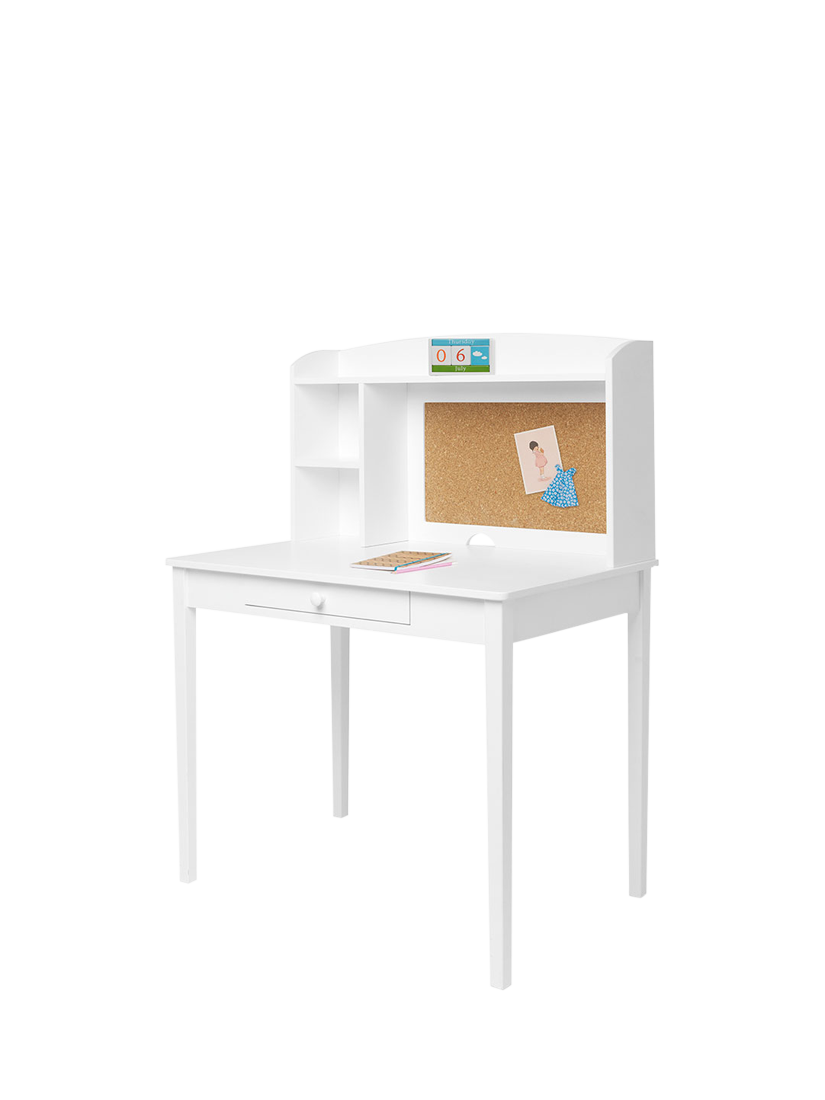 Great Little Trading Co Junior Whittington Desk & Hutch, White
