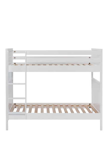Great Little Trading Co Lulworth Bunk Bed, Single, White, White