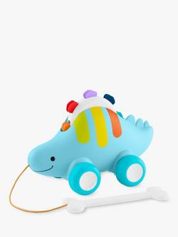 Skip Hop Shakin Stegosaurus 3-in-1 Pull Along Toy, Multi
