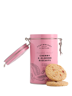 Cartwright & Butler Cherry & Almond Biscuits in Tin, 200g