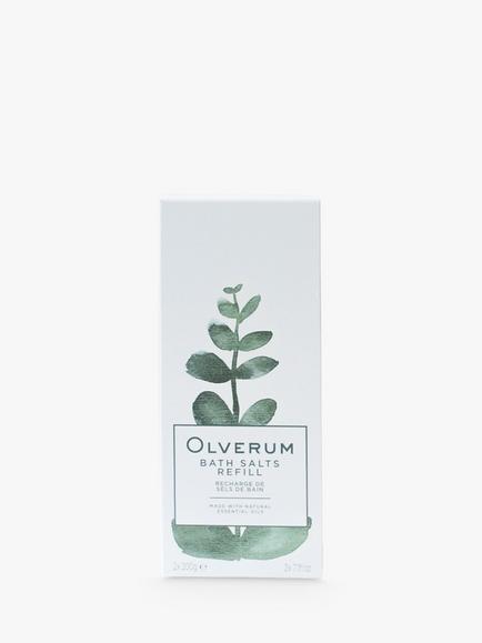 Olverum Bath Salts Double Refill, 400g, 