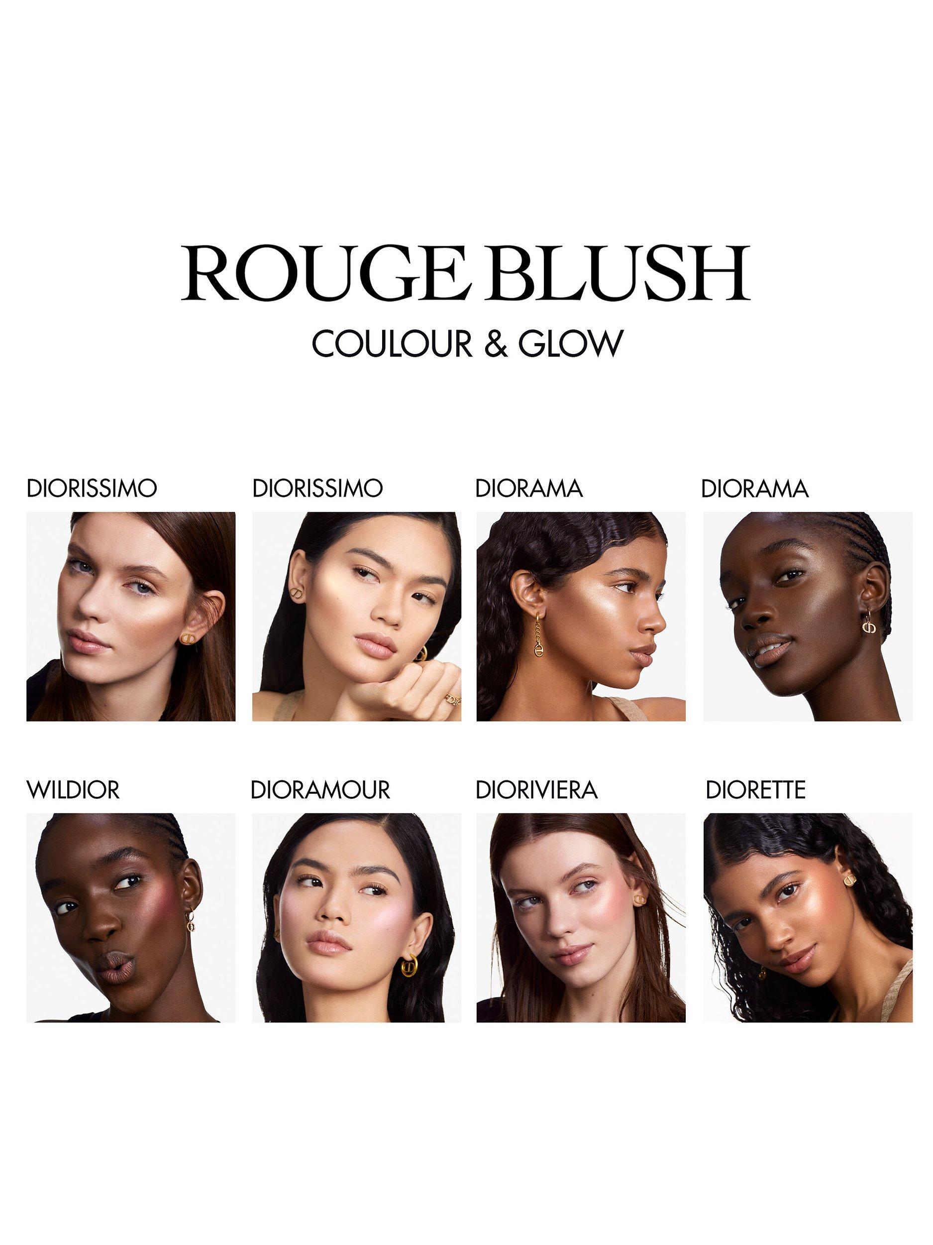 Product image 5 of 7, which shows DIOR Rouge Blush Colour & Glow Multi-Use Face Palette, 257 Dioriviera