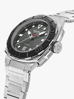 Alpina AL-525G3VE6B Men's Seastrong Diver Extreme Automatic Date Bracelet Strap Watch, Silver - view 2, Silver