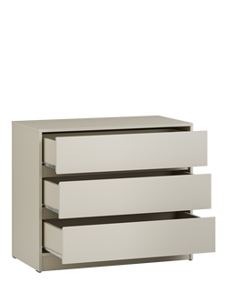 Little Acorns Furniture 3 Drawer Chest, Cashmere, Cashmere