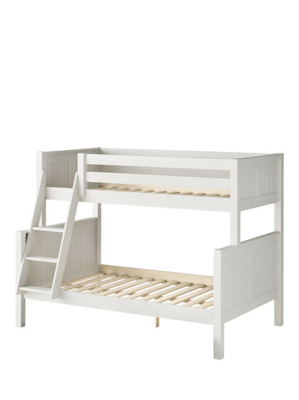 Stompa Classic Originals Triple Bunk Bed, White, White