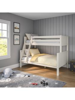 Stompa Classic Originals Triple Bunk Bed, White - view 2, White