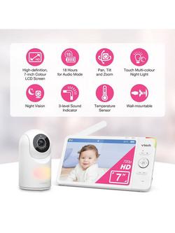 VTech VM7367HD Video Baby Monitor - view 2, Multi