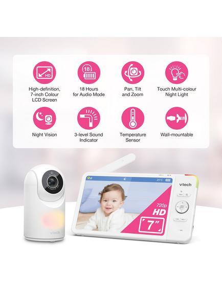 VTech VM7367HD Video Baby Monitor - view 2, Multi