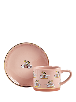 Disney Home x Sanderson Minnie Mouse Espresso Set, Multi - view 2, Multi