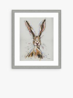 John Lewis Ashley Saunders 'Running Free' Framed Print & Mount, 65 x 55cm, Multi, Multi