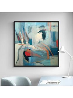 John Lewis Caroline Rufo 'Next Big Thing' Framed Canvas Print, 106 x 106cm, Multi - view 2, Multi