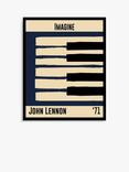 John Lewis Dalston 606 'John Lennon' Framed Print, 52 x 42cm, Multi