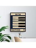John Lewis Dalston 606 'Oscar Peterson' Framed Print, 52 x 42cm, Multi