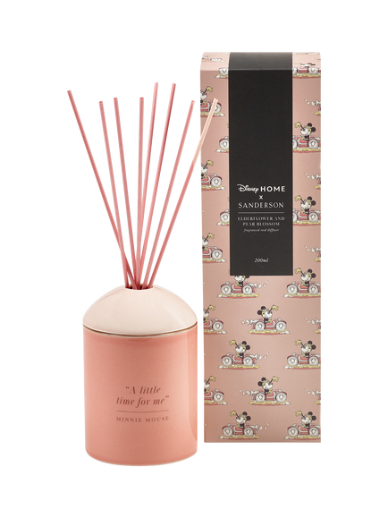 Disney Home x Sanderson Minnie Mouse Reed Diffuser, 200ml, Multi