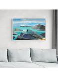 John Lewis Jan Weiss 'Carmel Coast' Framed Canvas Print, 64 x 94cm, Multi