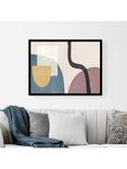 John Lewis Mary Urban 'Sandy Balance 1' Embellished Framed Print, 63.5 x 83.5cm, Multi