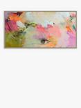 John Lewis Natasha Barnes 'Cherry Pop Blossom' Framed Canvas Print, 66 x 126cm, Multi