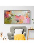 John Lewis Natasha Barnes 'Cherry Pop Blossom' Framed Canvas Print, 66 x 126cm, Multi