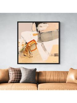 John Lewis Natasha Barnes 'Momentum' Framed Canvas Print, 106 x 106cm, Multi - view 2, Multi