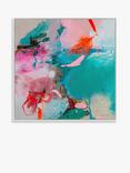 John Lewis Natasha Barnes 'Wash Over Me' Framed Canvas Print, 106 x 106cm, Multi