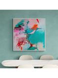 John Lewis Natasha Barnes 'Wash Over Me' Framed Canvas Print, 106 x 106cm, Multi