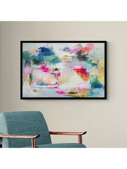 John Lewis Natasha Barnes 'Tunbridge' Embellished Framed Print, 84.5 x 124.5cm, Multi - view 2, Multi