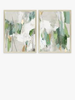 John Lewis Tom Reeves 'Enchanted' Embellished Framed Print, Set of 2, 84.5 x 64.6cm, Multi, Multi